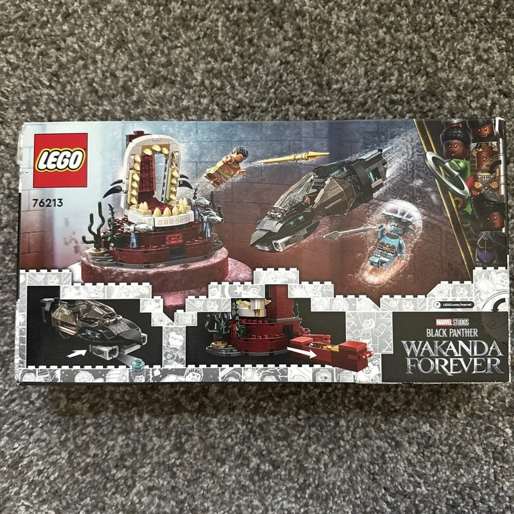LEGO Super Heroes: King Namor's Throne Room (76213) Black Panter Wakanda Forever - Picture 2 of 8